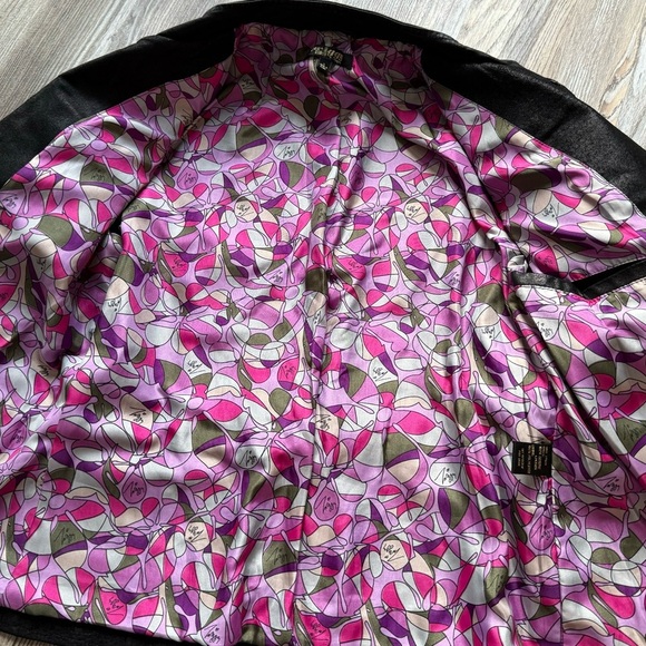 Twiggy London Genuine Suede Military style Jacket y2k 2000s Size S Small - Picture 4 of 9